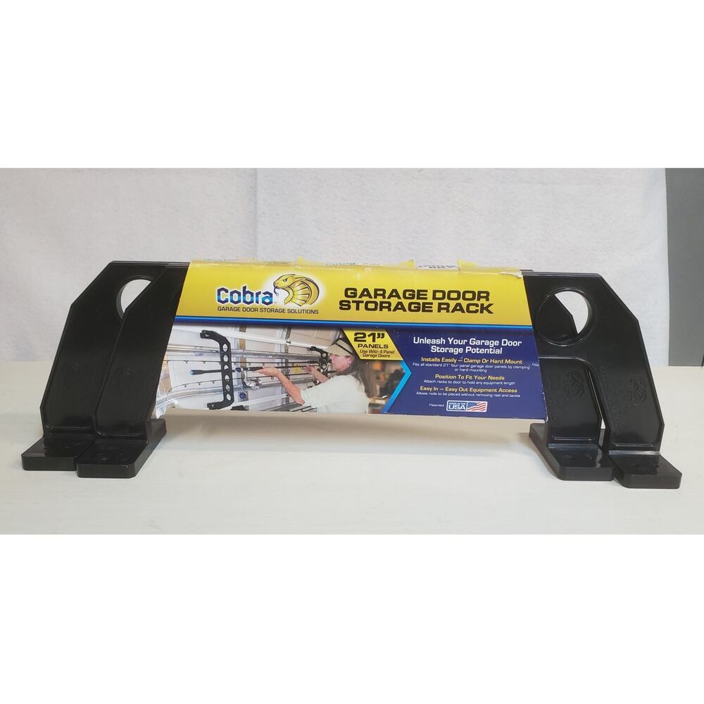 Cobra Garage Door Storage Rack, NEVER USED